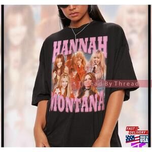 Hannah Montana Shirt Retro 90S Sweater Homage Tshirt